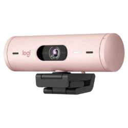 Webcam Full Hd Logitech Brio 500 - Rosa - 960-001418