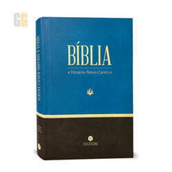 Bíblia Sagrada ARA e Hinário Novo Cântico Azul