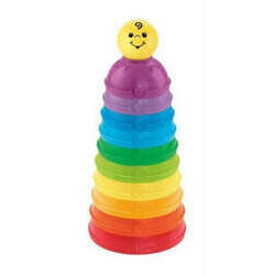 Brinquedo Interativo Torre De Potinhos Colorido Fisher-price